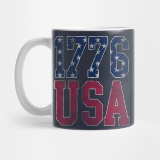 Patriotic 1776 USA America 4th of July Independence Day Mug